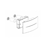 Helty Flow Elite w/ Humidity CO2 VOC Sensor - Retro Fit Dual Flow Decentralised Wall-Mounted HRV