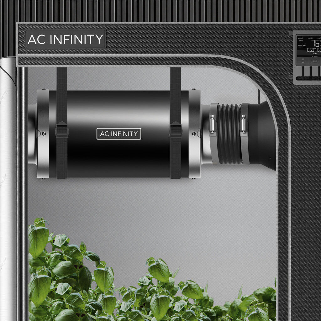 AC Infinity Inline Duct Silencer - 100MM (4" inch)