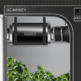 AC Infinity Inline Duct Silencer - 100MM (4" inch)