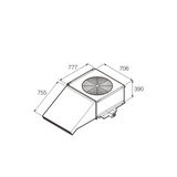 Fantech JetVent Warehouse Air Mover Ceiling Mount - JVWE6 | 1 Phase