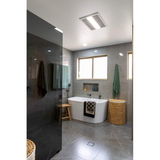 Ventair Sahara 4-in-1 - (White / Black) | Heating | Cooling | Exhaust Fan | LED Light