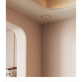 Frameless Round Ceiling White Diffuser - 100MM (4" Inch) | Paintable Air Outlet