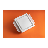Ergovent Kvadro 100 - 100MM (4" Inch) | White Square Frameless Diffuser