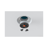 Ergovent Rondo 125 - 125MM (5" Inch) | White | Round | Frameless Diffuser