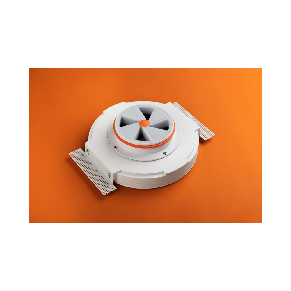 Ergovent Rondo 150 - 150MM (6" Inch) | White | Round | Frameless Diffuser