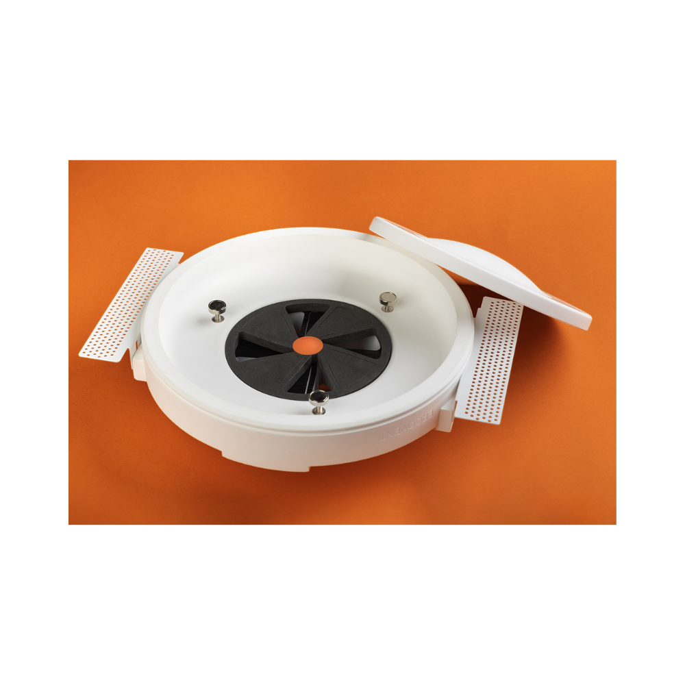 Ergovent Rondo 150 - 150MM (6" Inch) | White | Round | Frameless Diffuser