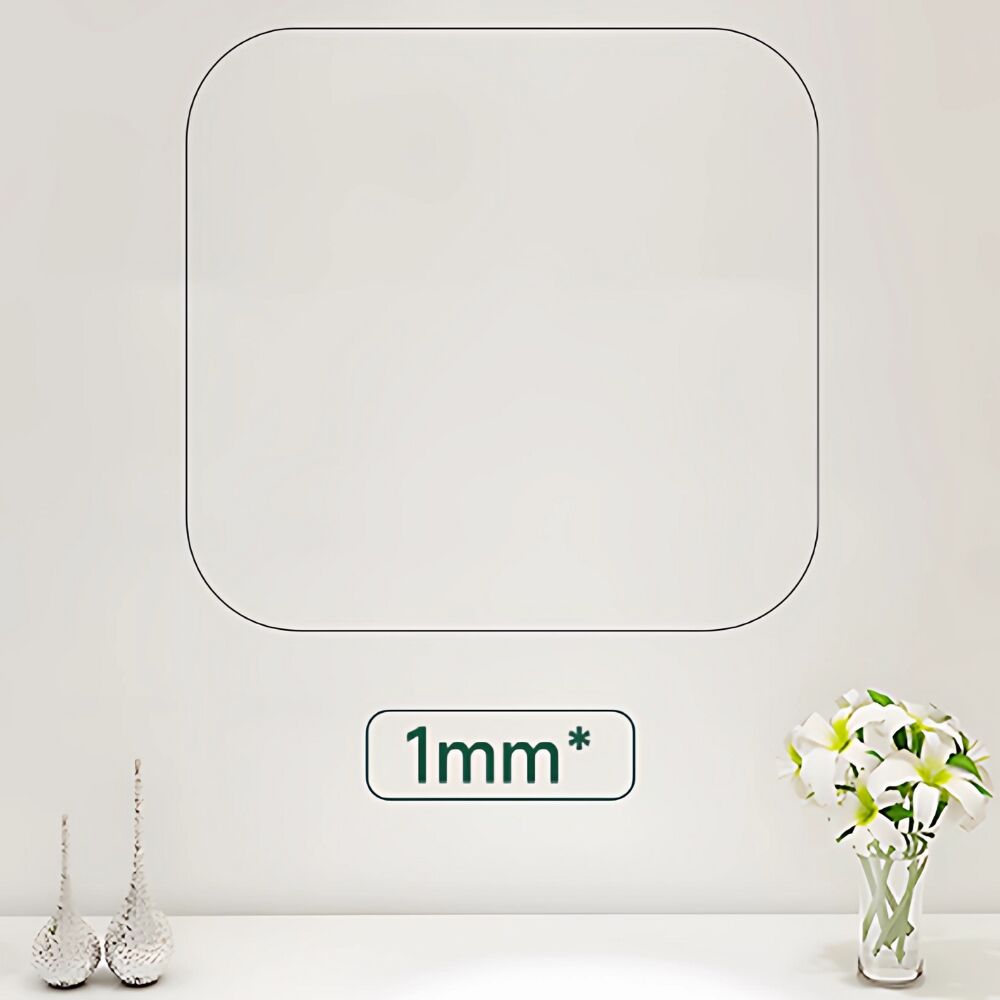 Gpyrock Frameless Access Rounded Corner Panel Board - 500 x 500MM | Upward Lifting