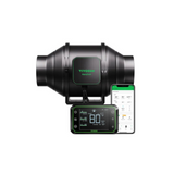 Vivosun AeroZesh S6 Inline EC Fan - 150MM (6 Inch) w/ GrowHub E42A WiFi Controller