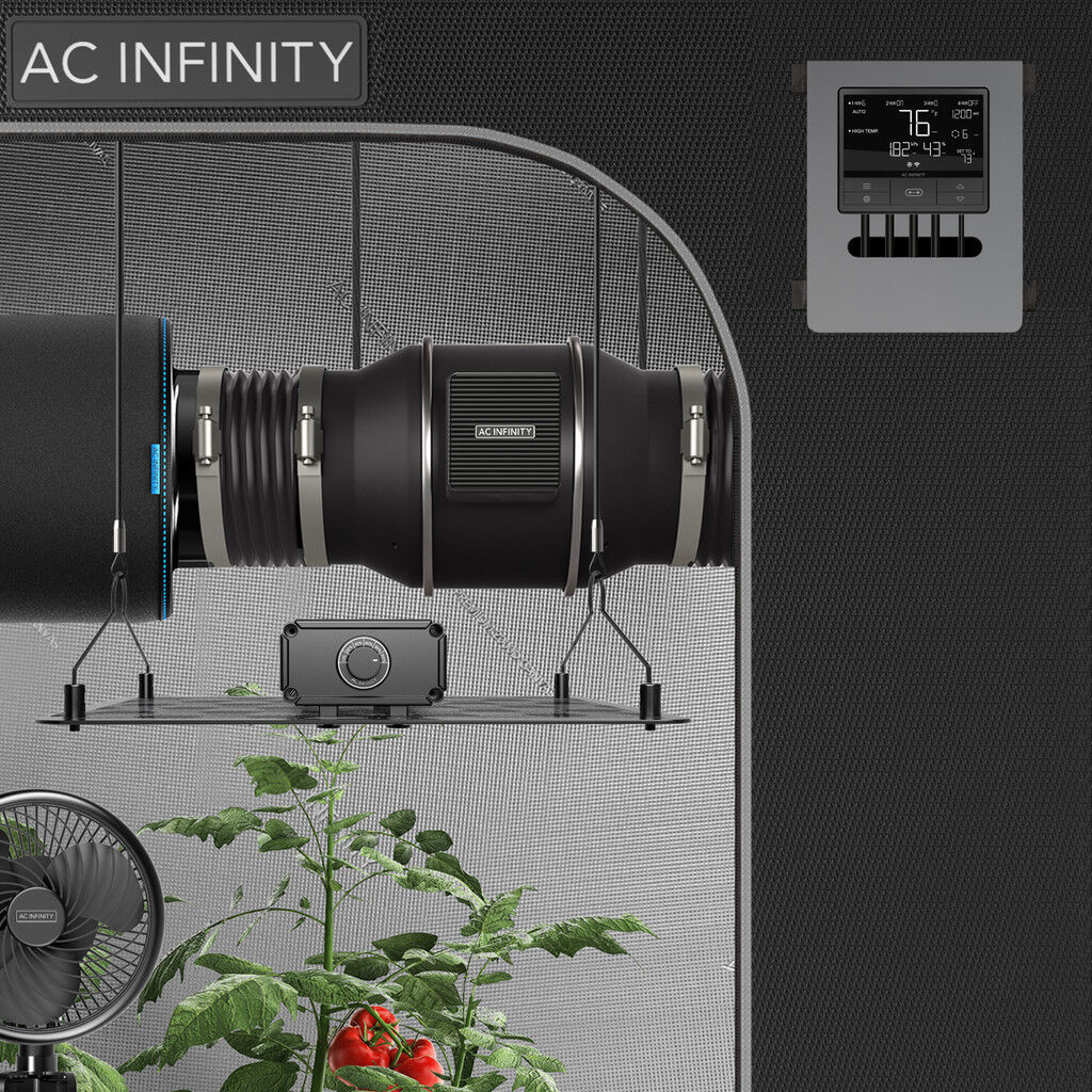 AC Infinity Inline EC Exhaust Fan Cloudline Pro T4 - 100MM (4" Inch)