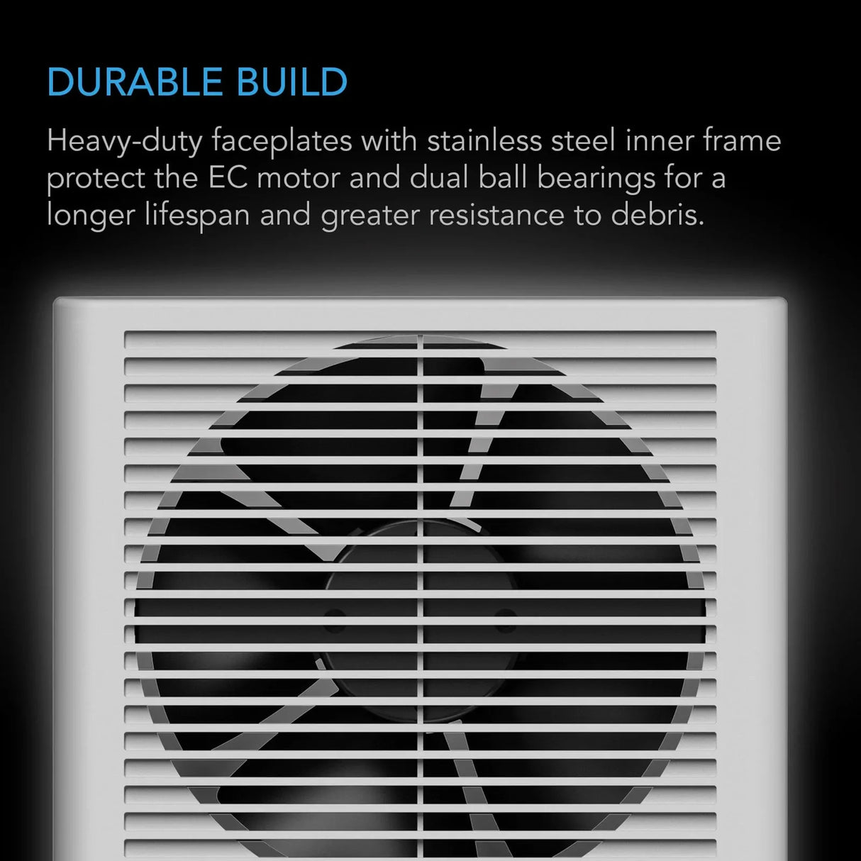 AC Infinity Room To Room EC Fan - 200MM (8" Inch) | w/ Thermostat & Timer