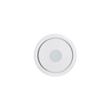Ventair Header Box AC Exhaust Fan - Olson 250 | w/ White Round Fascia | 10W Tri Colour LED | 150MM Side Duct