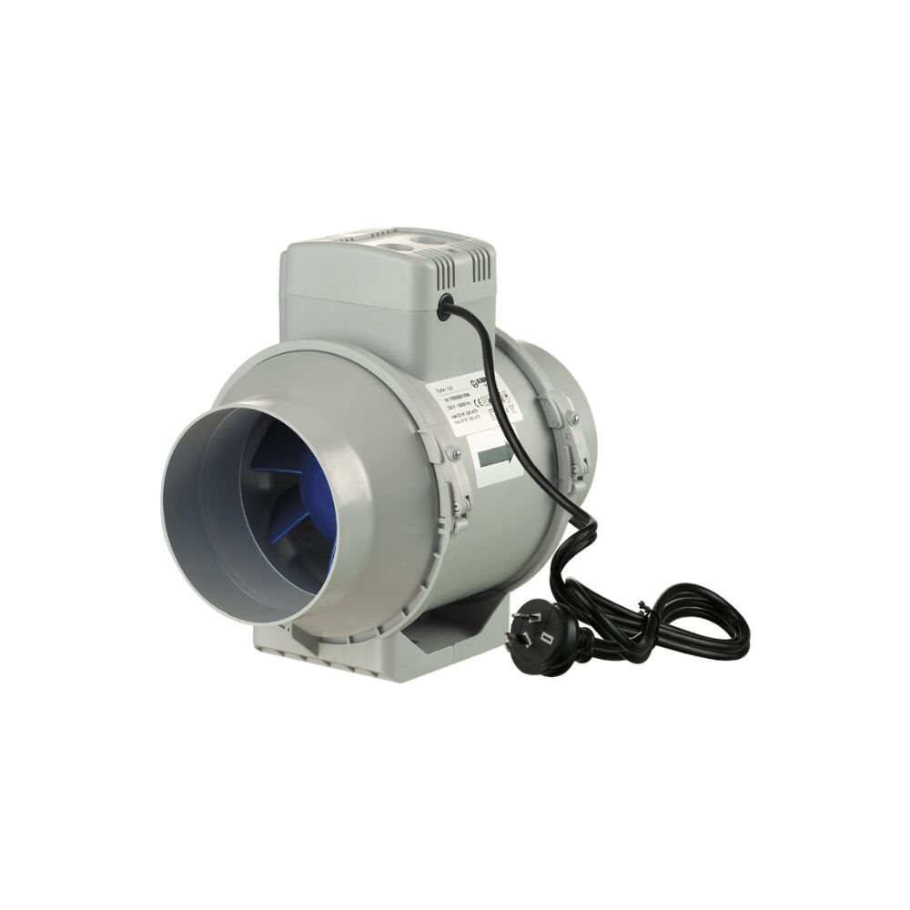 Blauberg Turbo Mixed Flow Inline AC Exhaust Fan - 125MM (5" Inch) | 2 Speed
