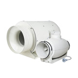Fantech TD Silent In-Line Duct Mounted AC Exhaust Fan - 150MM (6" Inch)