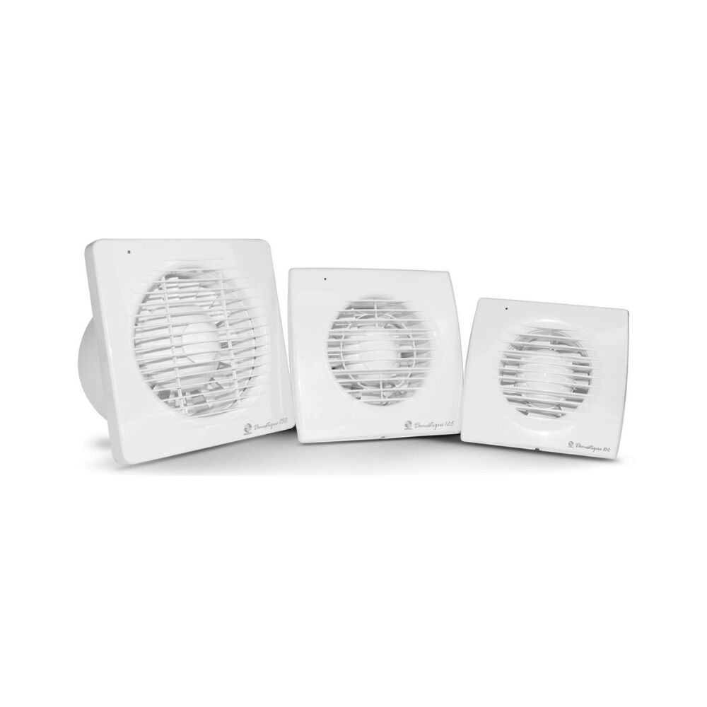 Fantech Dom Wall Mounted Exhaust Fan - 100MM / 125MM / 150MM
