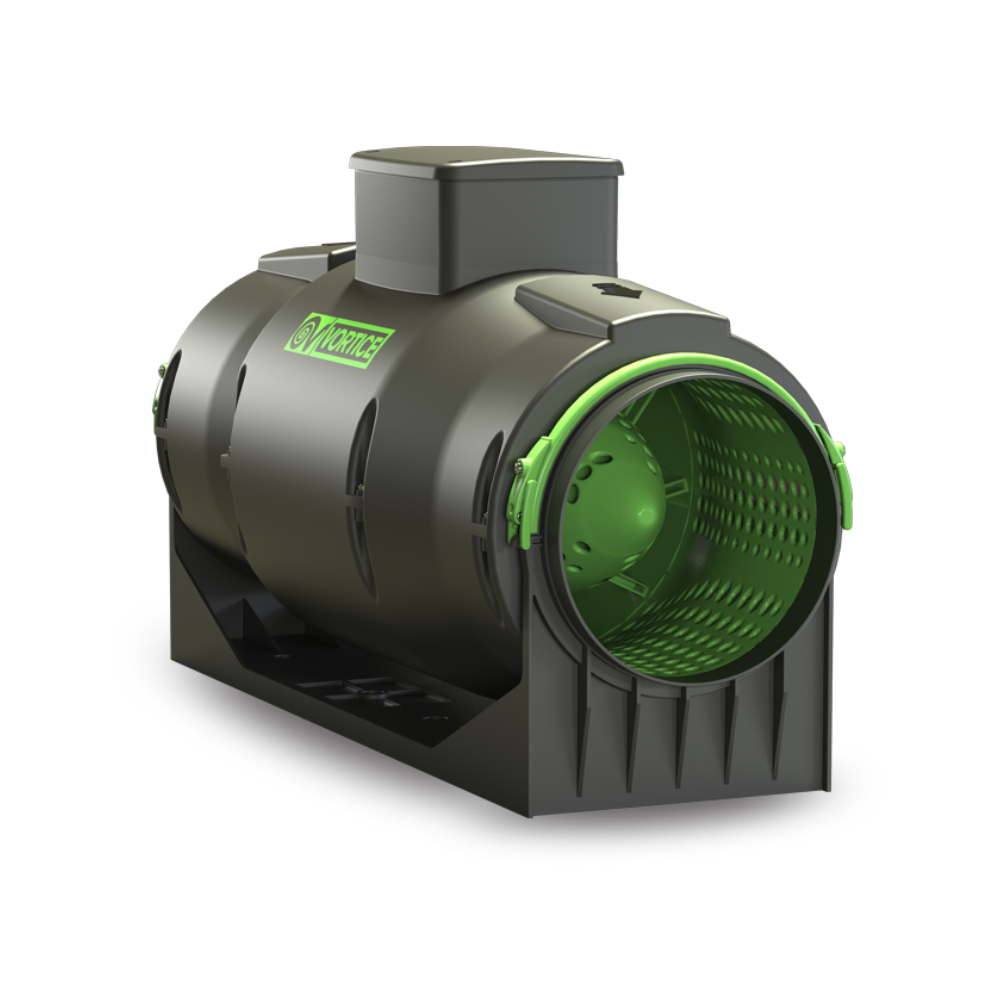 Vortice Silent Inline Mixed Flow EC Fan - Lineo Quiet ES 200 | 200MM (8" Inch)
