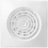 Fantech Silent Wall/Ceiling Mounted Fan w/ Backdraft Damper & Run-On Timer - 100MM / 125MM / 150MM