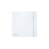 Fantech Silent 100 Design Wall/Ceiling Mounted Fan - White / Silver