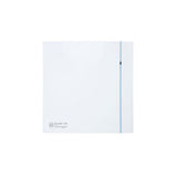 Fantech Silent 300 Design Wall/Ceiling Mounted Fan - White / Silver