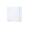 Fantech Silent 300 Design Wall/Ceiling Mounted Fan - White / Silver | Flange 150MM