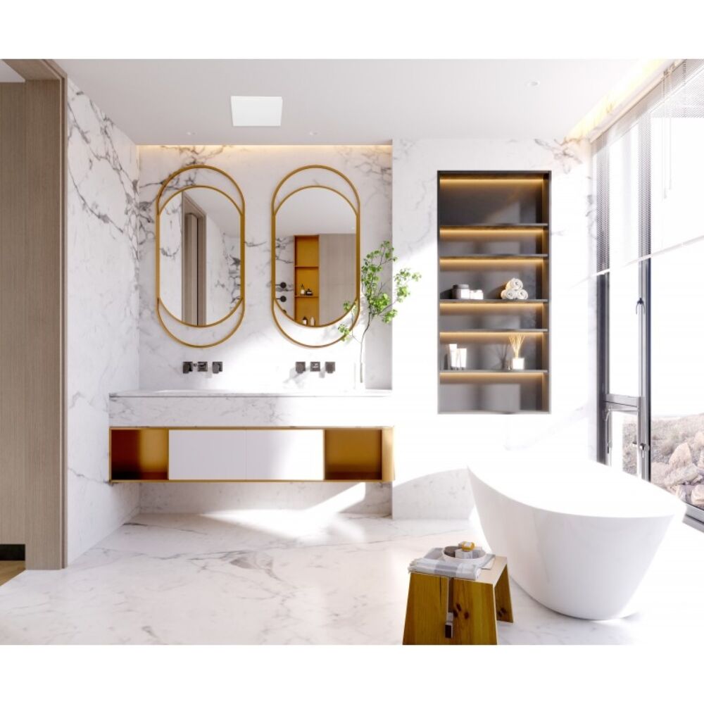 Ventair Airbus DC 250 Exhaust Fan with Square Grille - With LED & Without LED