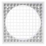 Fantech ECG Ceiling Mounted Inlet Grille - 100MM / 125MM / 150MM