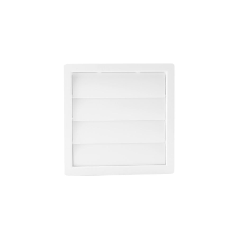 Fantech PGL Single Unit External Fixed Louvre Grille - 100MM / 125MM / 150MM