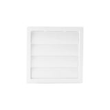 Fantech PGL Single Unit External Fixed Louvre Grille - 100MM / 125MM / 150MM