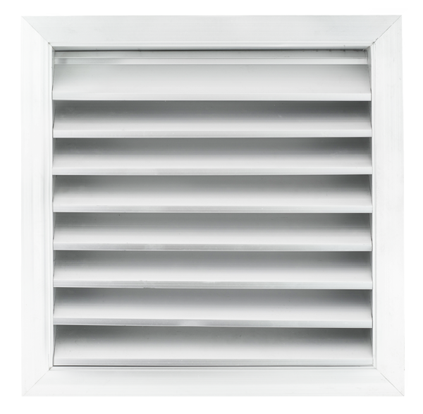 Fantech Aluminium External Fixed Louvre Grille - 200MM / 250MM