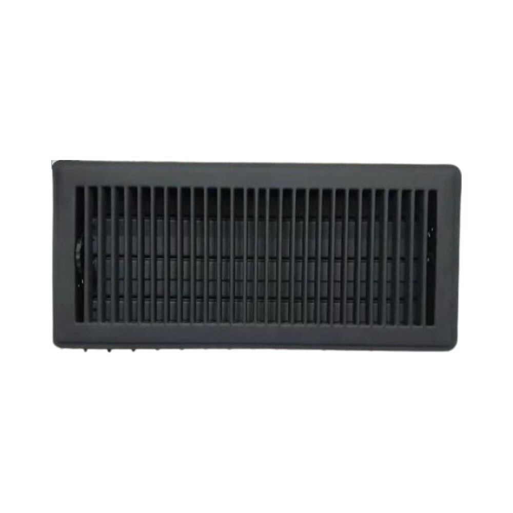 Floor Mounted Black Grille - 100MM x 300MM or 150MM x 350MM