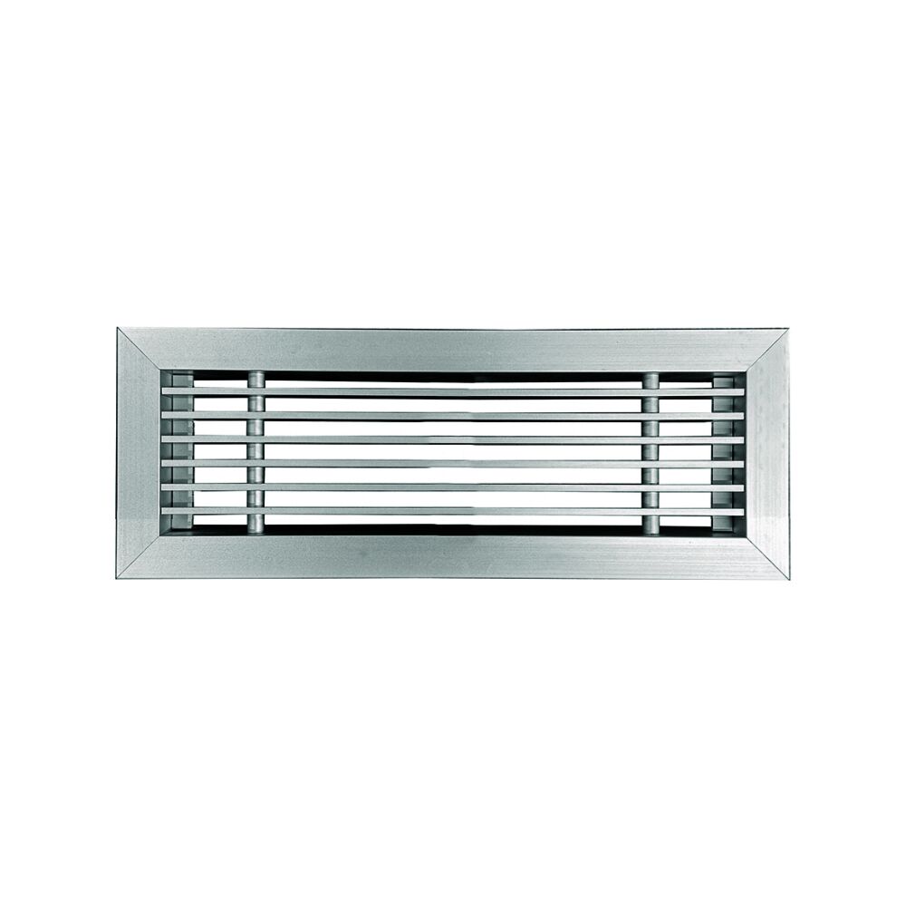 Floor Mounted Anodised Metal Grille / Vent -  295MM x 95MM / 345MM  x 145MM / 390MM  x 95MM