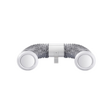 Ventair Inline Air Transfer Kit - Complete Kit w/ 6M x 150MM Duct & 2 x Vents