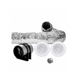 Fantech Heat Transfer Kit - 1 to 1 Room | Fireplace Heat Distribution | Inline Fan Kit