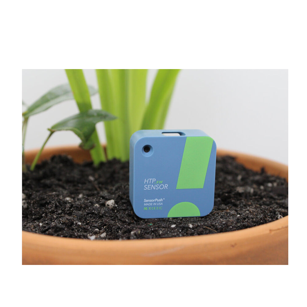 SensorPush HTP.xw - Extreme Accuracy | Water-Resistant | Humidity / Temperature / Barometric Pressure Smart Sensor