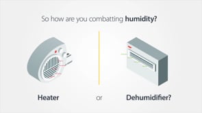 Dantherm Condensation Wall Mounted / Floor Standing Dehumidifier - CDF 50 | 40L/Hr