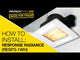 Fantech Response Radiance 3-in-1 Hard Wired Version - Bathroom Heater | Exhaust Fan | LED Light