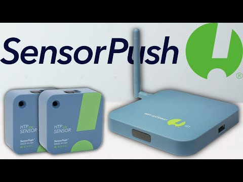SensorPush HTP.xw - Extreme Accuracy | Water-Resistant | Humidity / Temperature / Barometric Pressure Smart Sensor